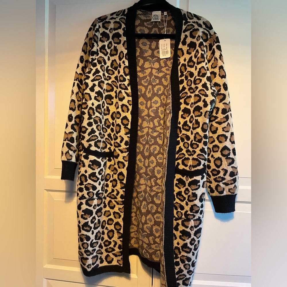 Leopard Print Cardigan